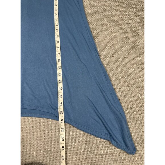 Logo‎ By Lori Goldstein Tank Top Womens Large Blue Sleeveless Tunic Lightweight - Picture 6 of 7